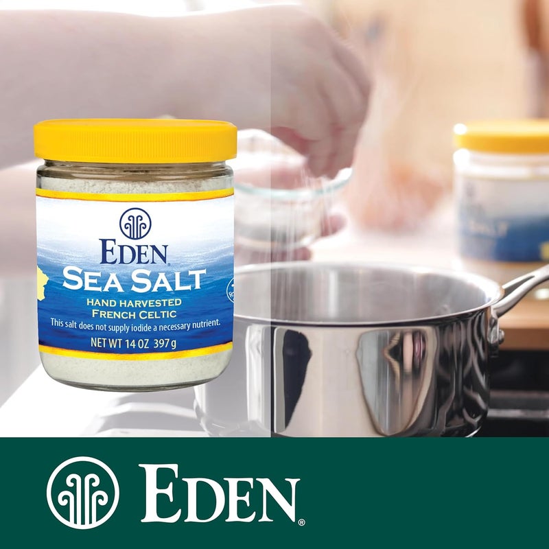 Eden Foods Hand Harvested French Celtic Sea Salt - Image 4